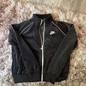 Nike Velvet Zip Up Small